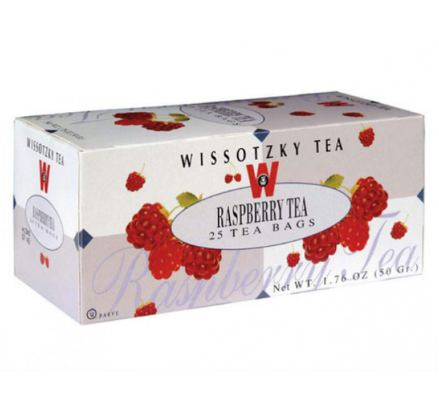 Wissotzky raspberry boost tea