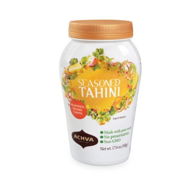 Achva Seasoned Raw Tahini 500 g