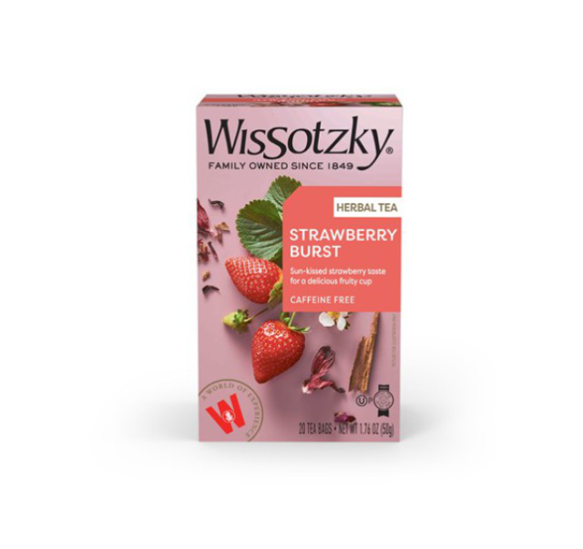 Wissotzky Strawberry burst tea