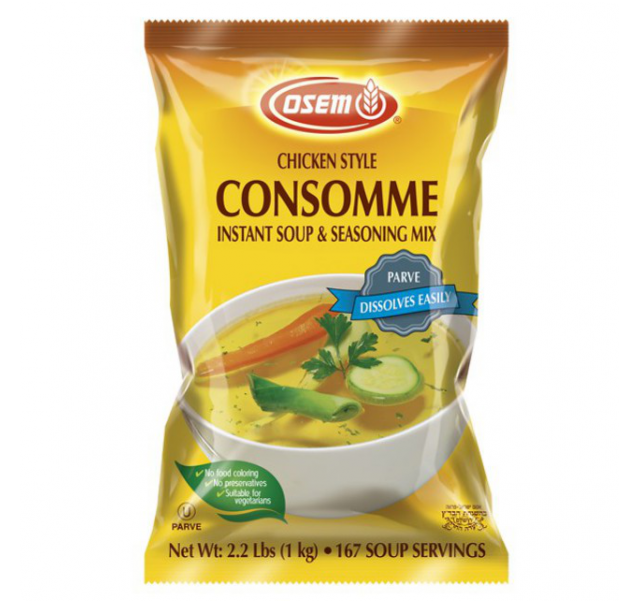 Osem Consumme Chicken Flv parve Soup Powder 1 Kg