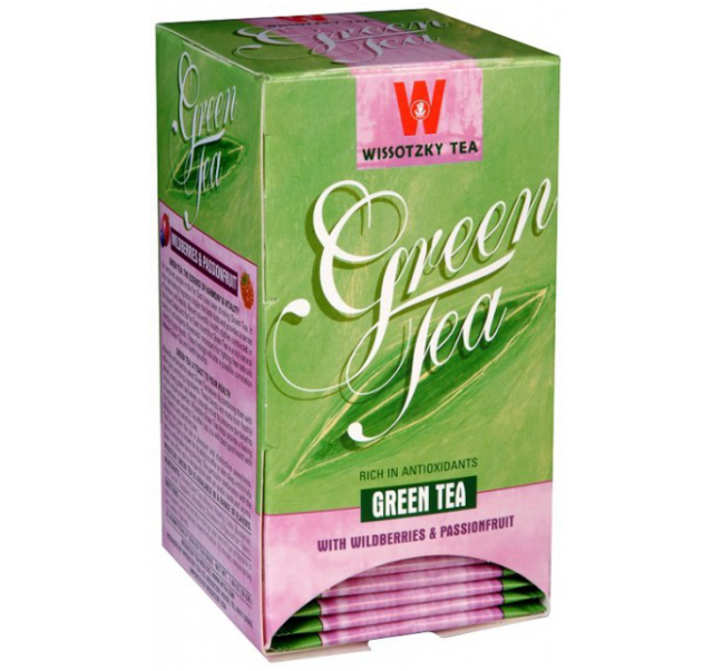 Wissotzky Green tea with Wild berries & Passion fruit tea